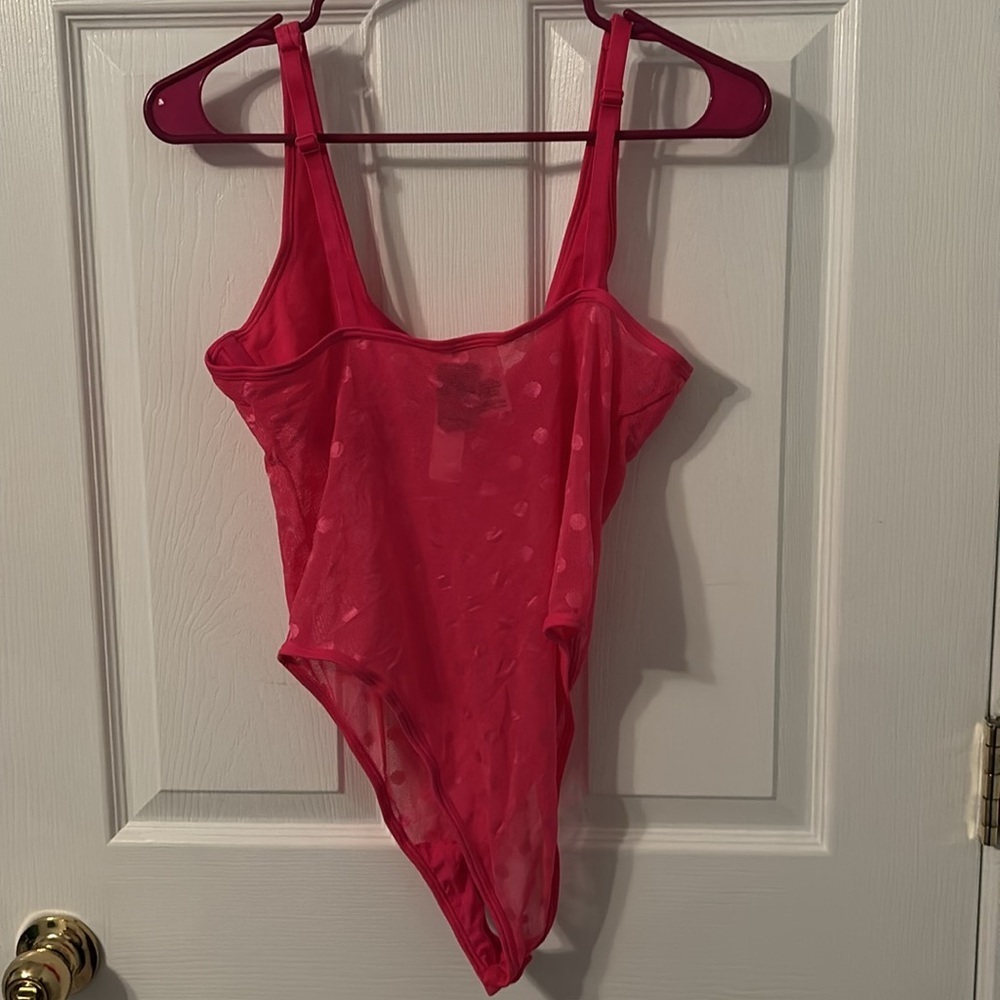 VS PINK mesh bodysuit - Picture 3 of 7